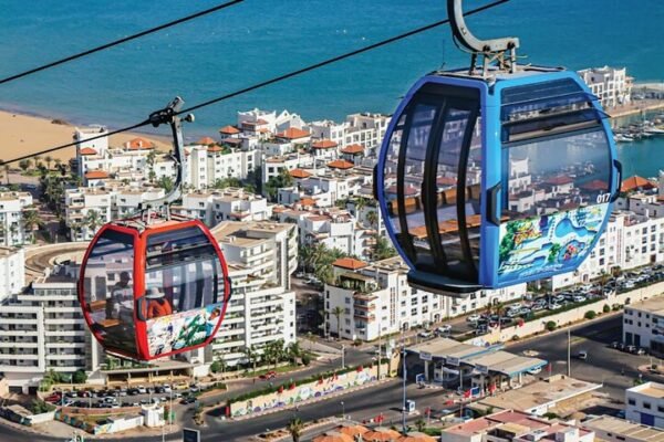 Le téléphérique d'Agadir